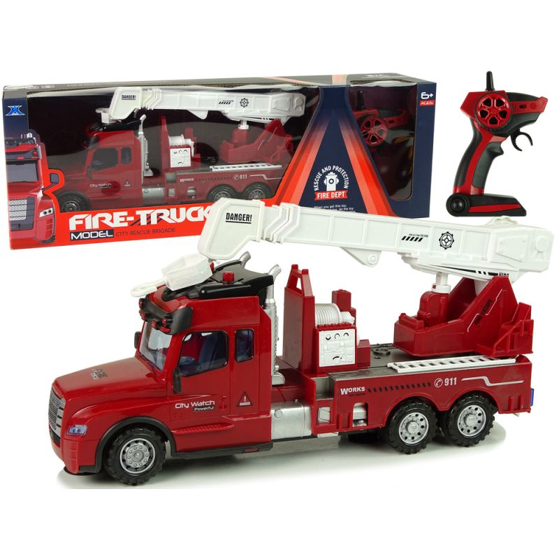 Camión de Bomberos Teledirigido con Luces y Sonidos
