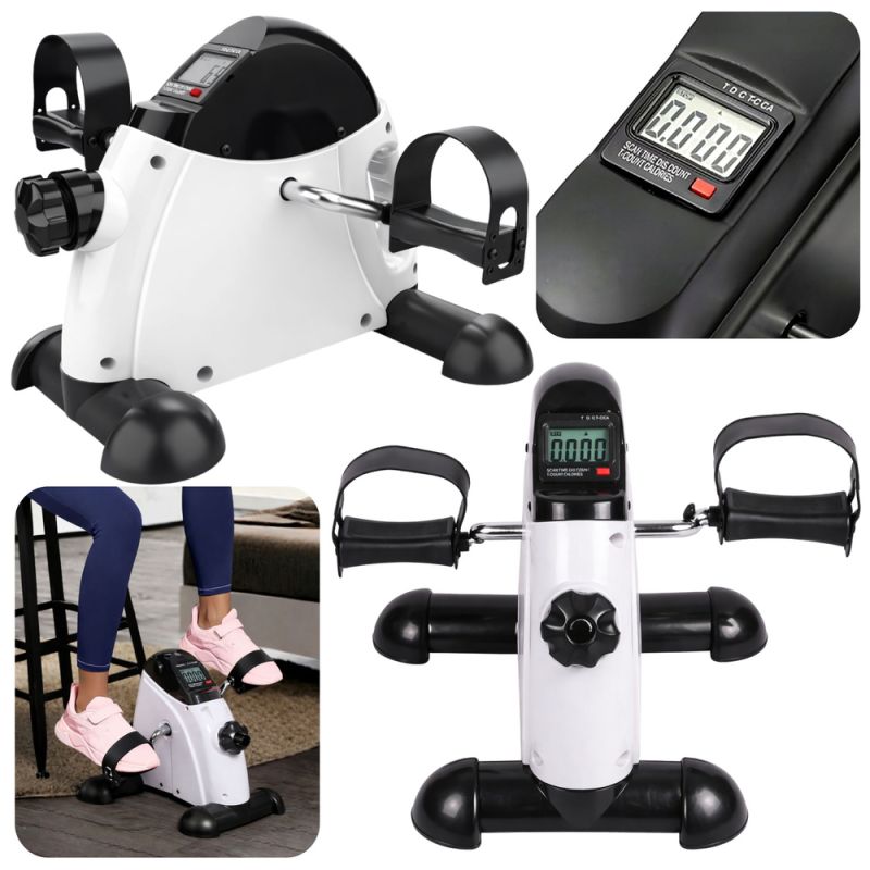 Mini Bicicleta de Ejercicio para Rehabilitación con LCD