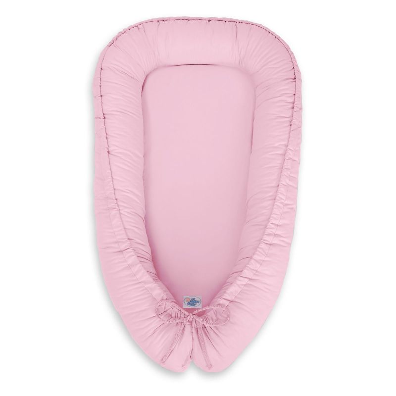 Nido para bebé Rosa reversible Premium Cocoon