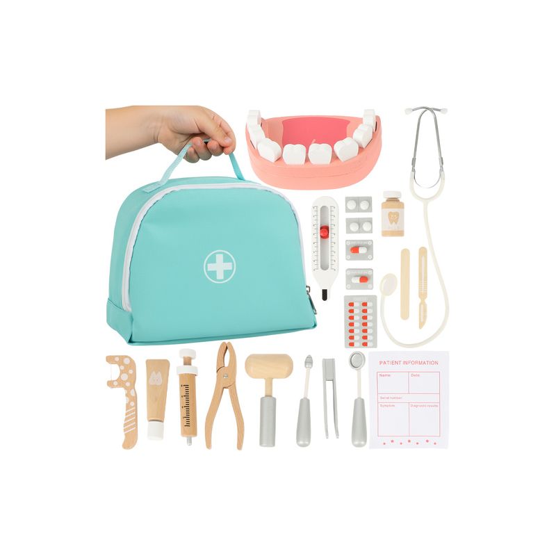 Set de Dentista Infantil Kruzzel - Juguete Educativo 24 Piezas