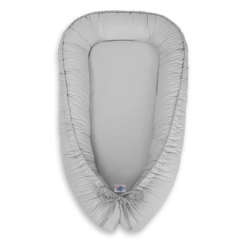 Baby Nest Double-sided Premium Cocoon For Infants My Sweet Baby- Gray