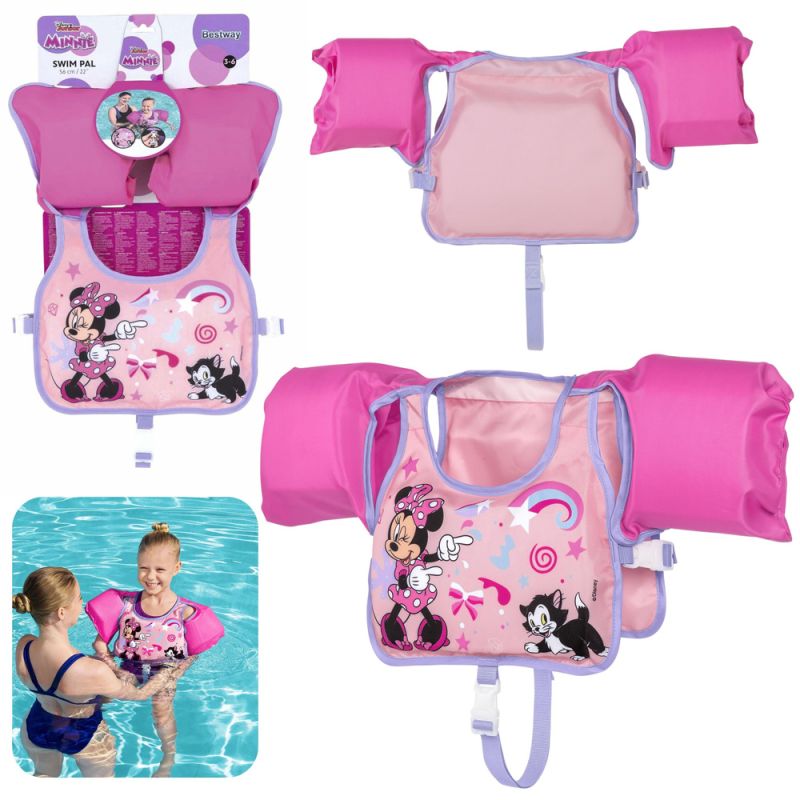 Chaleco de Natación Infantil Minnie Mouse 3-6 Años