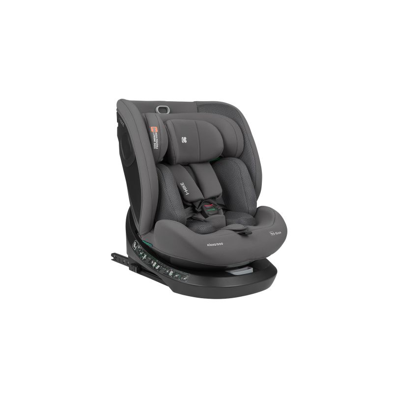 Silla de coche Kikkaboo i-Hike i-SIZE Gris Oscuro 2025