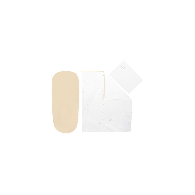 Juego de cama para capazo 6 piezas Kikkaboo Sleepy Sheep