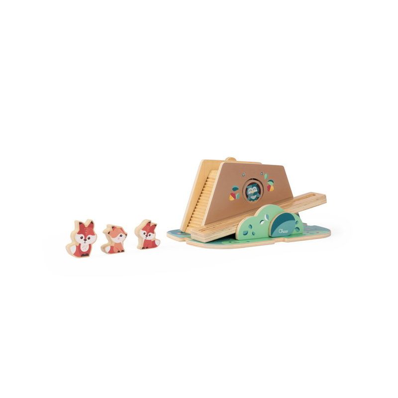 Escondite de Madera Zorro - Juguete Montessori My Wood Friends