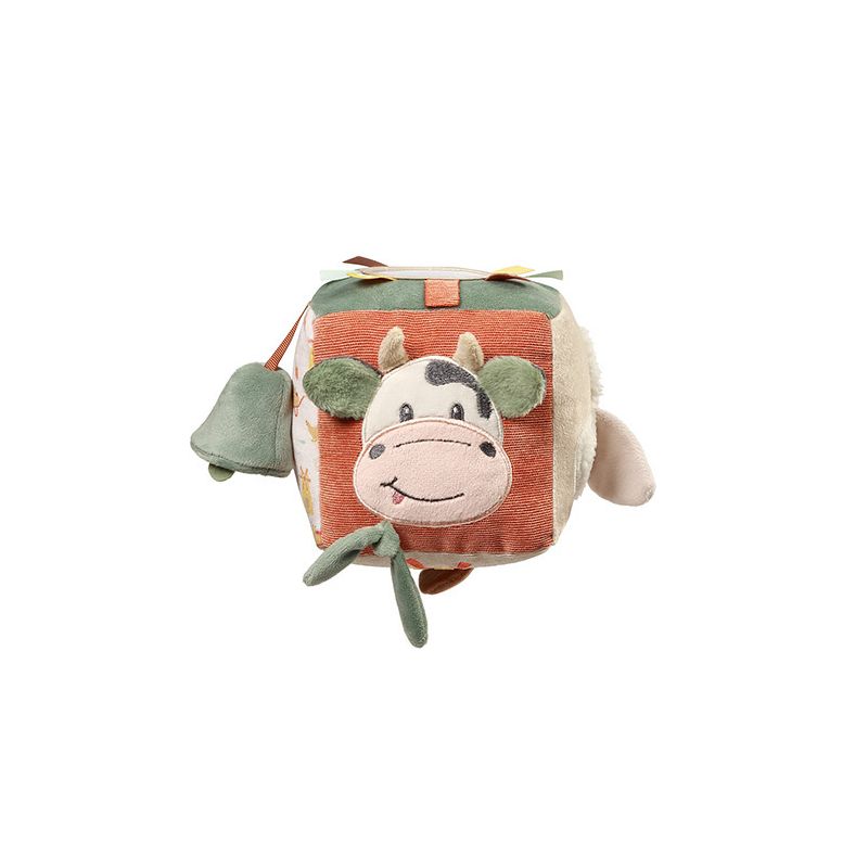 Cubo Sensorial Vaca Bingo Babyono - Juguete para Bebés