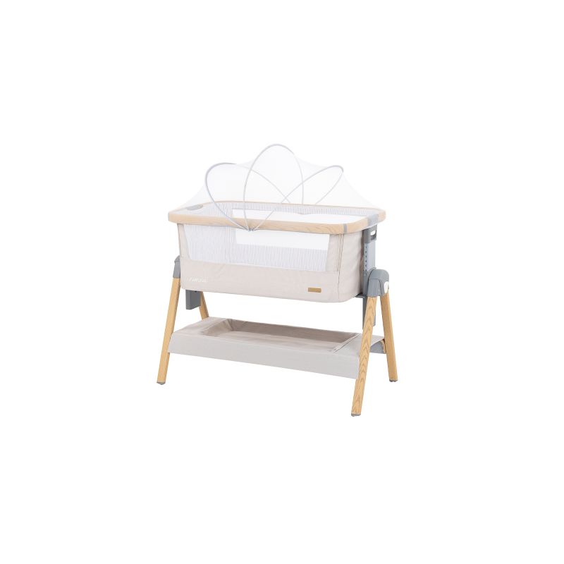 Cuna Colecho con Ajuste de Altura 7 Posiciones Beige