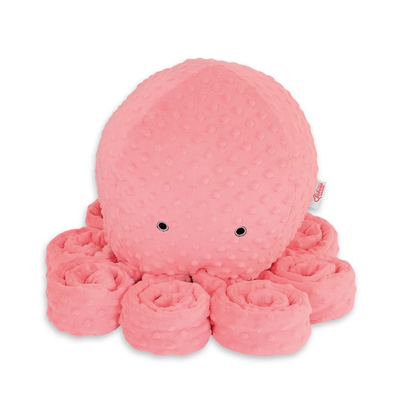Cojín Octopus Cuddly Grande Coral My Sweet Baby