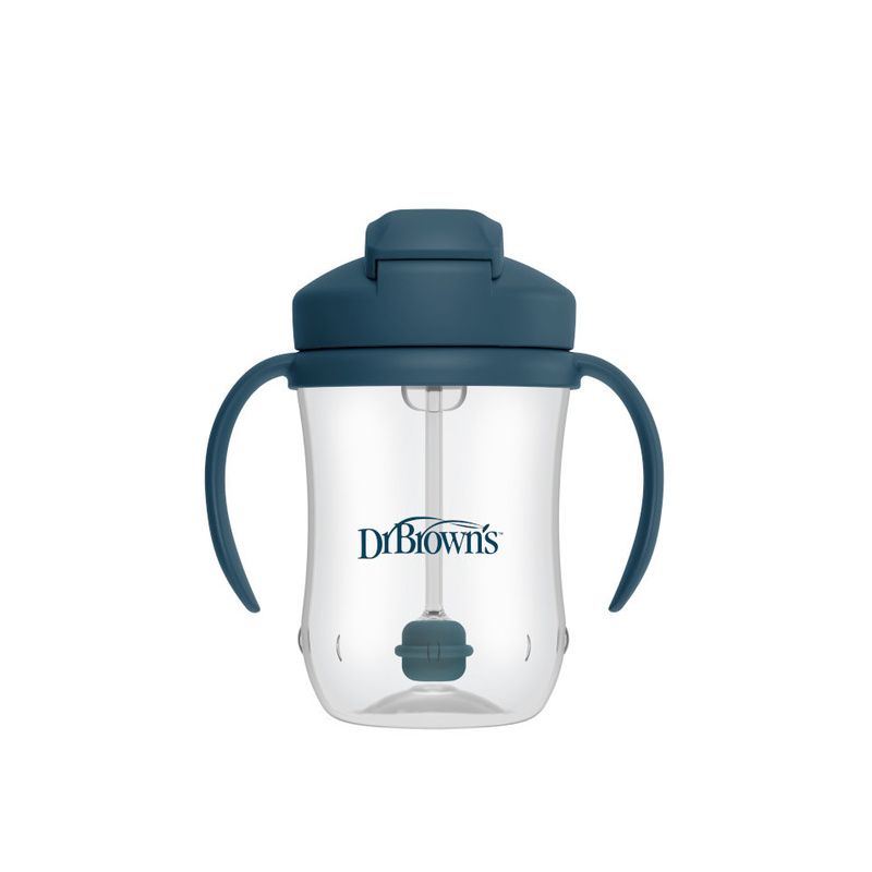 Vaso de Entrenamiento Dr Brown's con Pajita Flexible 270 ml