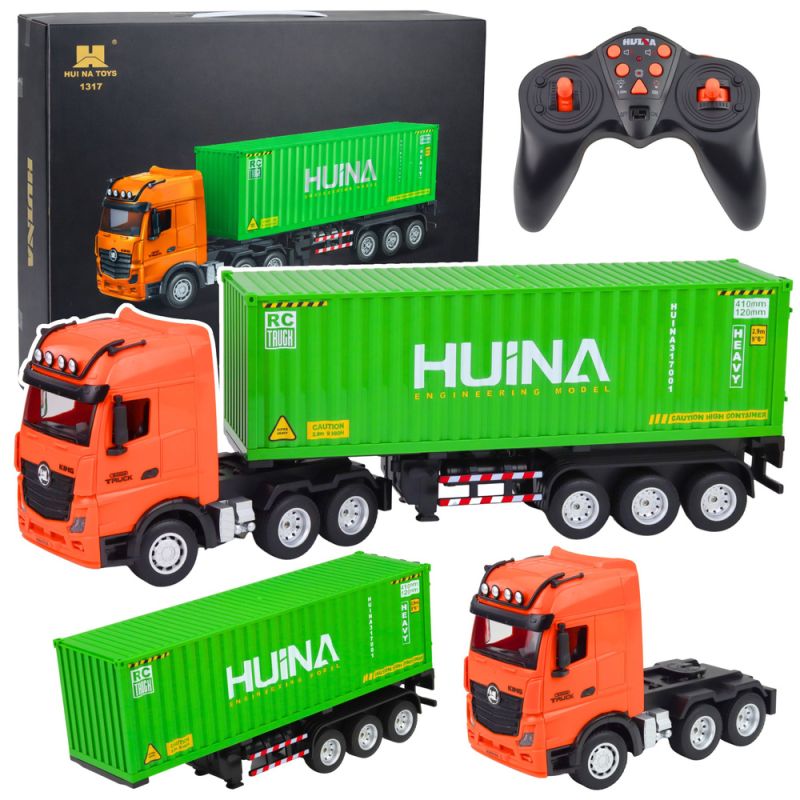 Camión de Control Remoto con Contenedor Huina 1:18