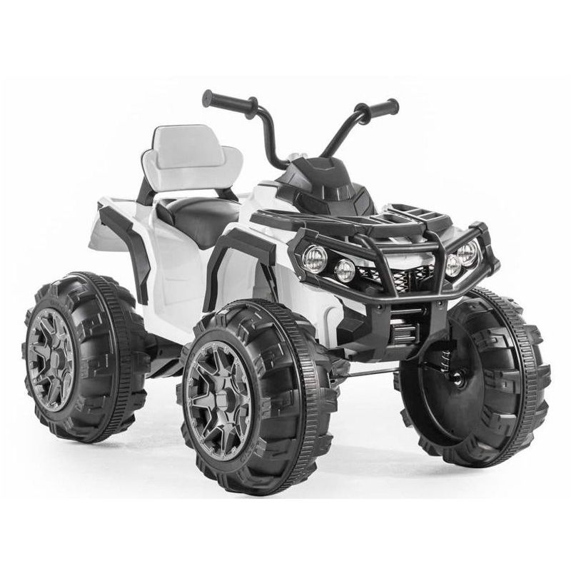 Vehículo Eléctrico Quad BMD0906 Blanco con Control Remoto 2.4G