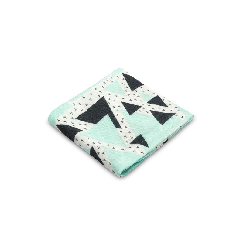 Pañal Triangular Verde Sensillo 75x75 - Bambú Suave y Absorbente