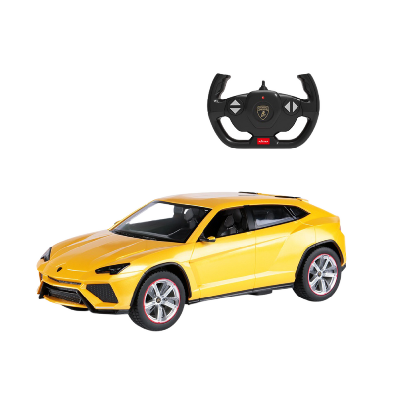 Coche RC Rastar 1:14 Lamborghini Urus amarillo
