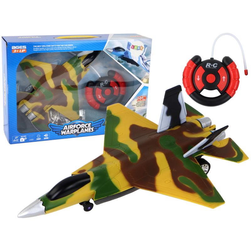 Avión de combate militar RC controlado a distancia Moro