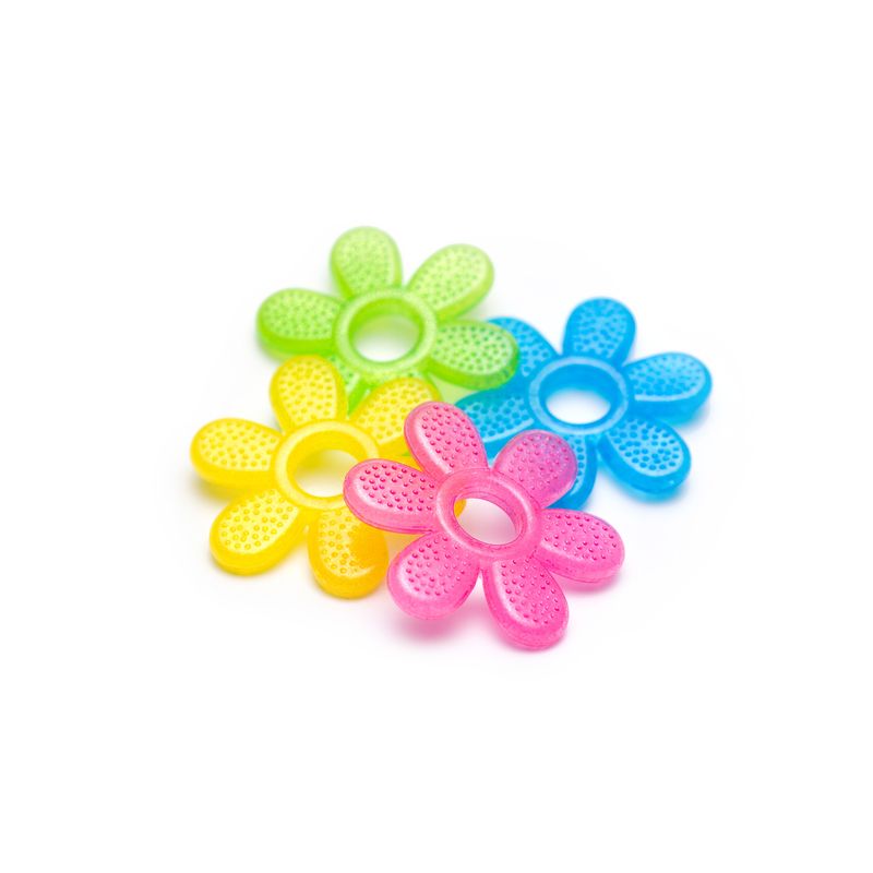 Mordedor Gel Babyono Daisy para aliviar encías y dientes