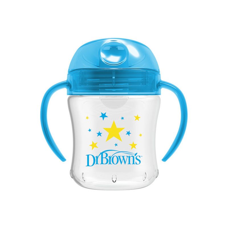 Vaso de Entrenamiento Dr brown's 180ml Azul para Bebés