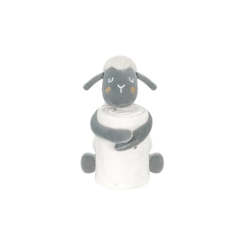 Juguete y manta de bebé Sleepy Sheep Kikkaboo