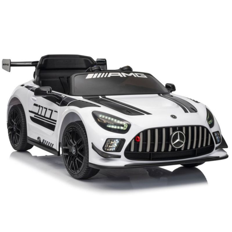 Coche de Batería Mercedes AMG GT3 Blanco - Lean cars