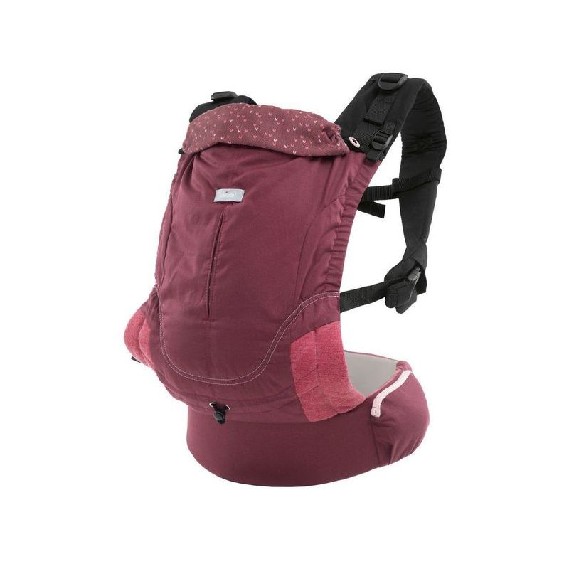 Portabebés Chicco Myamaki Fit Burgundy para bebés hasta 15kg