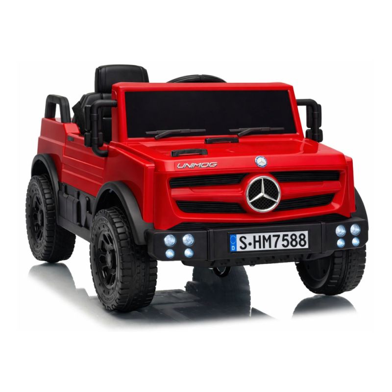 Coche Eléctrico Mercedes Unimog HM7588 6V4Ah Rojo