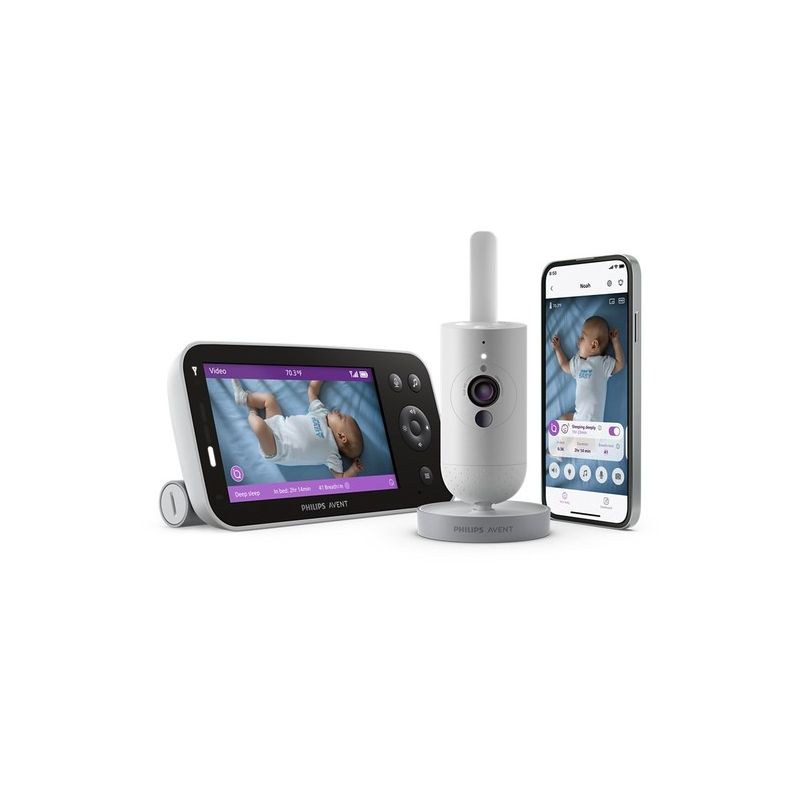 Monitores de Bebé Toyz SenseIQ Full HD - Seguridad y Conexión