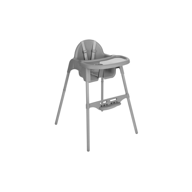 Trona 2en1 Jammy Gris Kikkaboo - Práctica y Segura