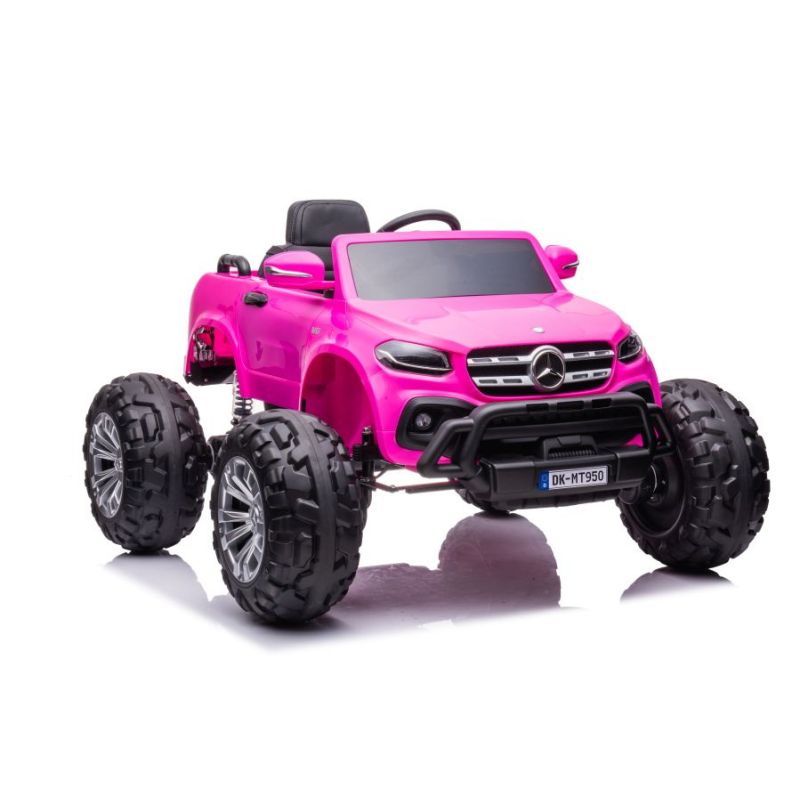 Coche Eléctrico Mercedes DK-MT950 Color Barbie Rosa