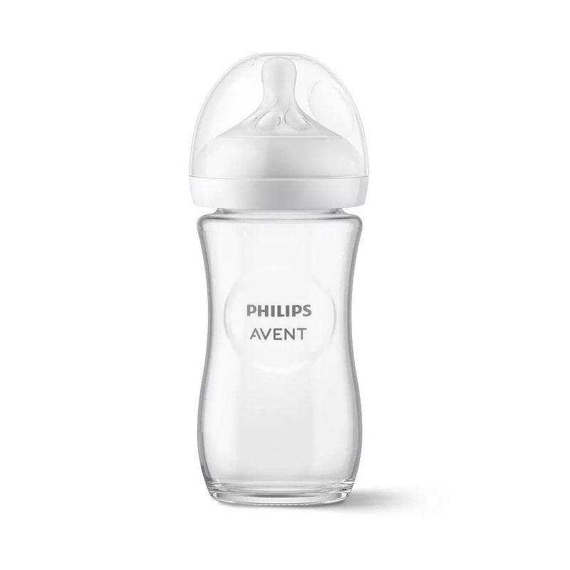 Biberón de Cristal Philips Avent 240ml Natural Response
