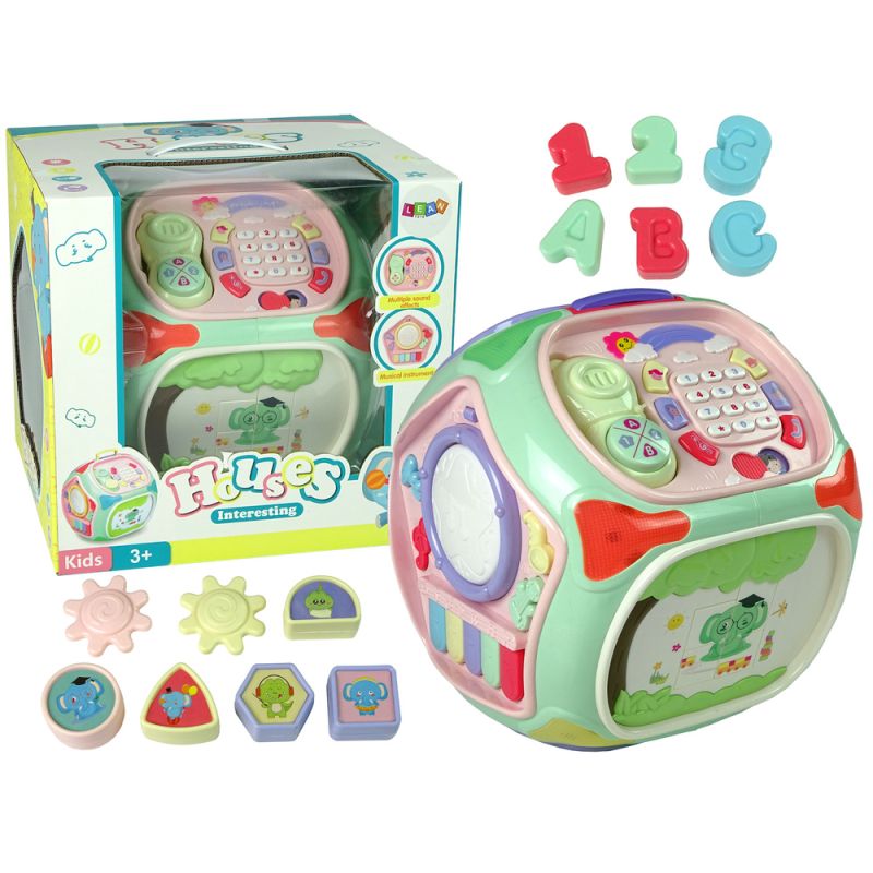 Teléfono Interactivo para Aprender Formas, Números y Piano
