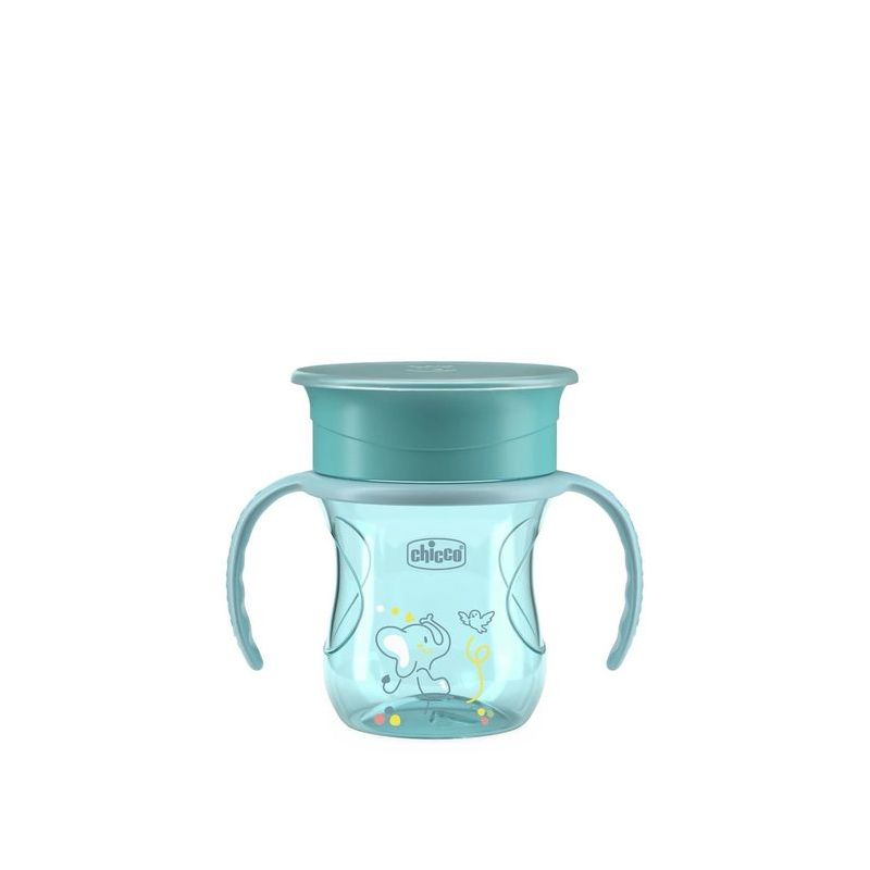 Vaso Chicco 360° para Aprender a Beber 12+ Azul