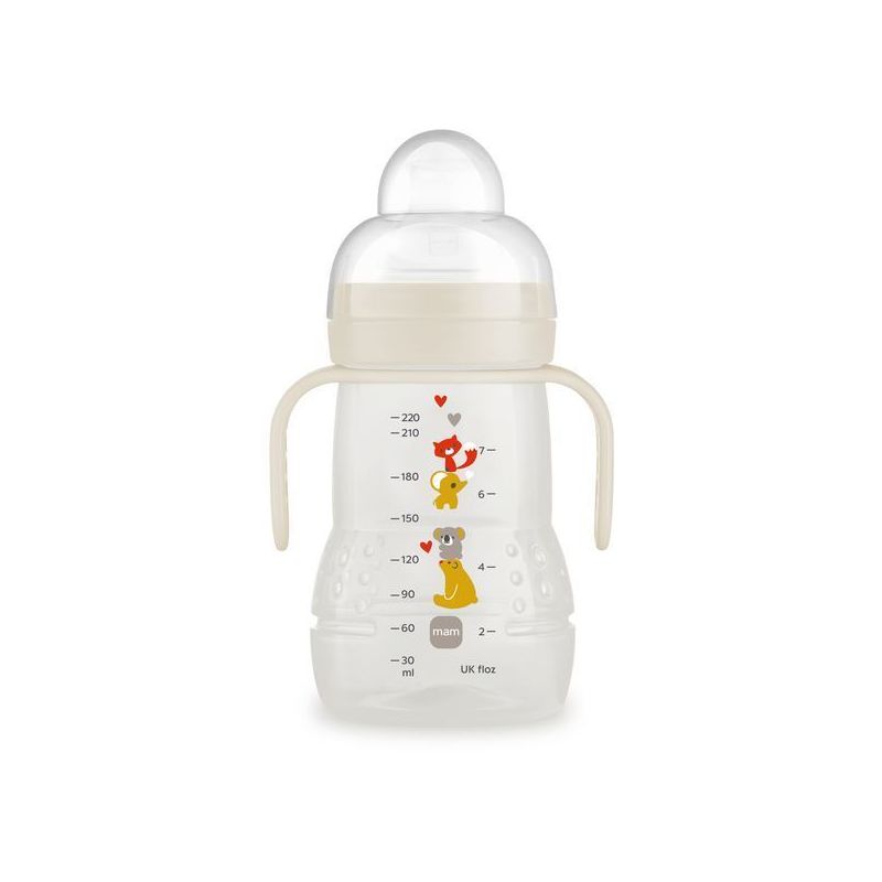Biberón Entrenador Mam baby 220ml Beige - Trainer+ Night