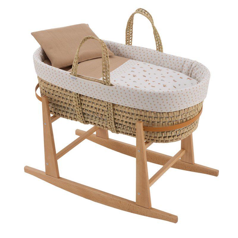 Moises Palma Acolch+pata M.nat Senda Beige/natural 39x80x61 Cm - Cambrass