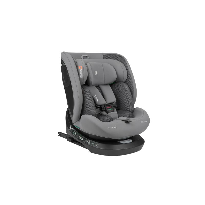 Silla de coche Kikkaboo i-Hike i-SIZE Gris Claro 2025