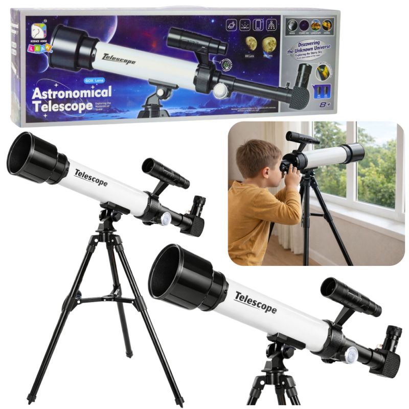 Telescopio Astronómico para Niños con Soporte para Móvil