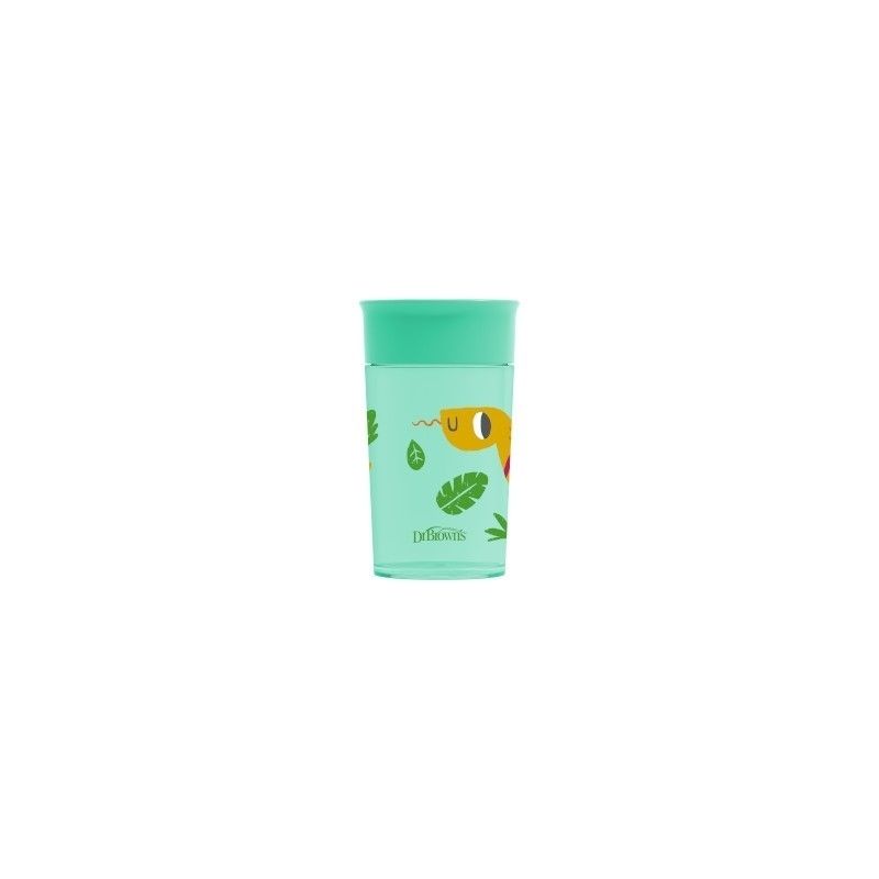Taza 360° Dr Brown's para Bebés - 300 ml Verde