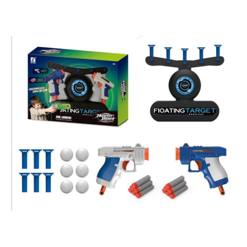 Juego de Tiro con Bolas Flotantes