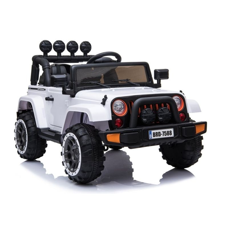 Coche eléctrico BRD-7588 Blanco para conducir