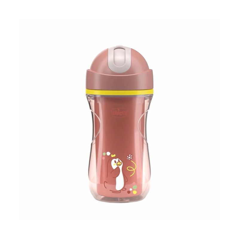 Taza Térmica Chicco 266ml con Pajita para Bebés