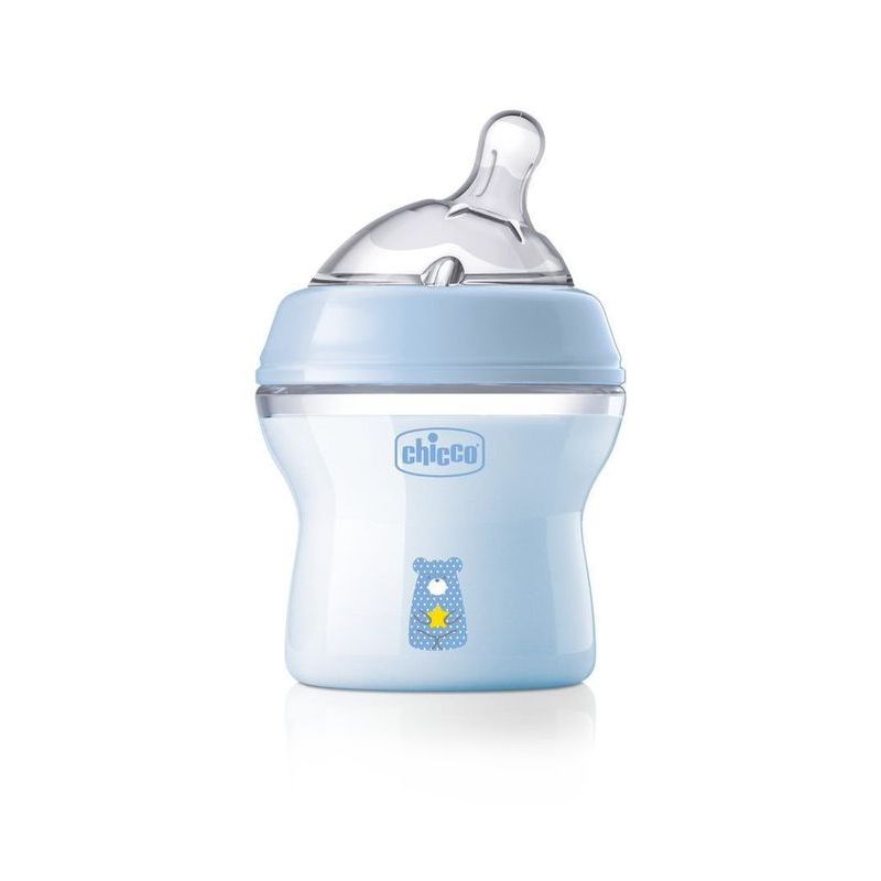 Biberón Chicco NaturalFeeling 150ml 0+ Niño - Ideal para Lactancia