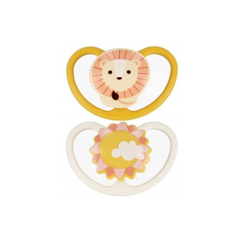 Chupetes Nuk Space 18-36 meses - 2 Piezas