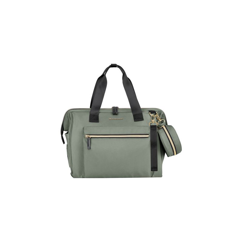 Bolsa de mamá Maxi Verde Militar Kikkaboo - Estilo y Funcionalidad