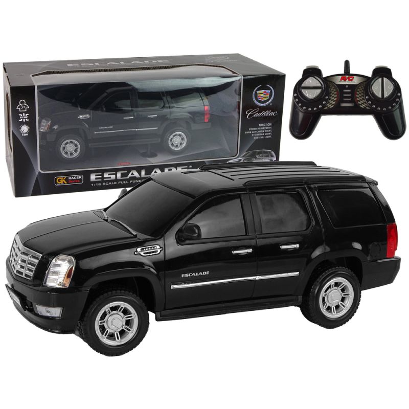 Coche R/C Cadillac Escalade Negro con Luces y Sonido 1:16