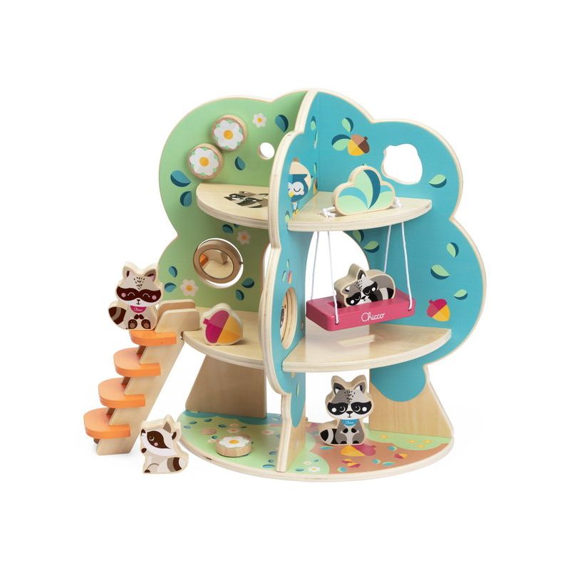 Casa de Raccoon de Madera - Juguete Infantil My Wood Friends