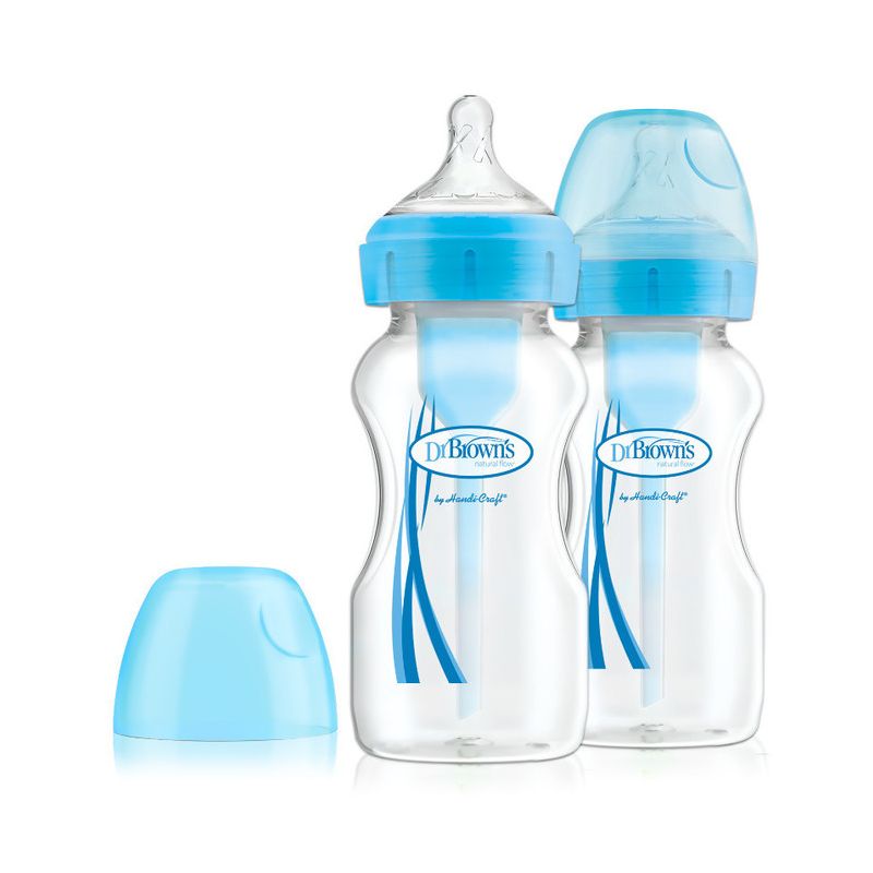 Biberones Dr brown`s Options+ 270ml Azul 2-Pack
