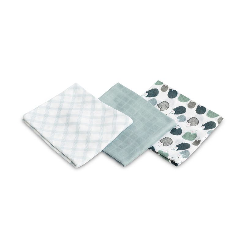 Pañales de Bambú Sensillo 3 Pack Erizo Azul - Cuidado Natural