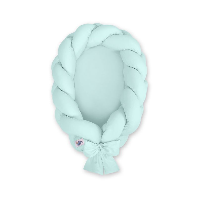 Nido de Bebé Trenzado 2 en 1 - My Sweet Baby - Mint
