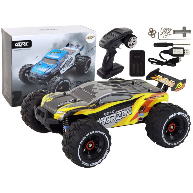 Coche RC Off-Road Amarillo 4x4 Rabbits 2.4G