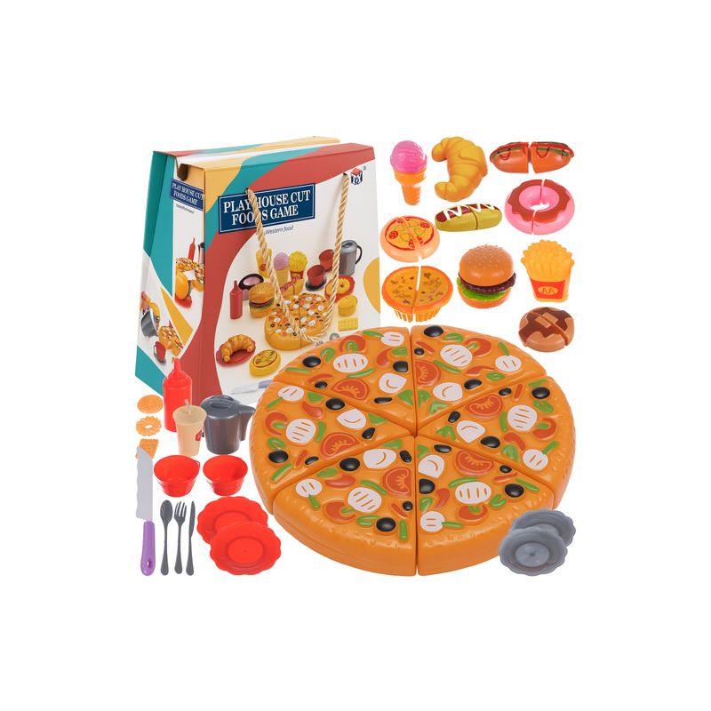 Set de Comida Rápida 42 Piezas Iso Trade para Niños