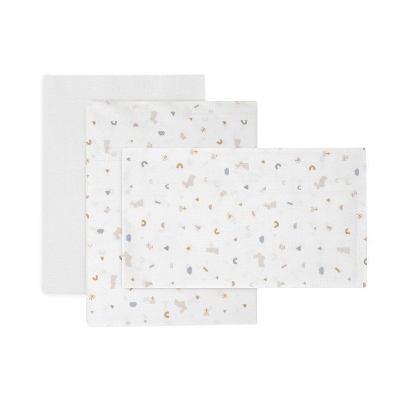 Sabana Cuna 3 Pcs (cuna 70) 120x180x1 Cm Rabbit Beige - Cambrass