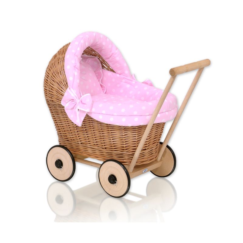 Cochecito de Muñecas My Sweet Baby con Ropa de Cama Rosa